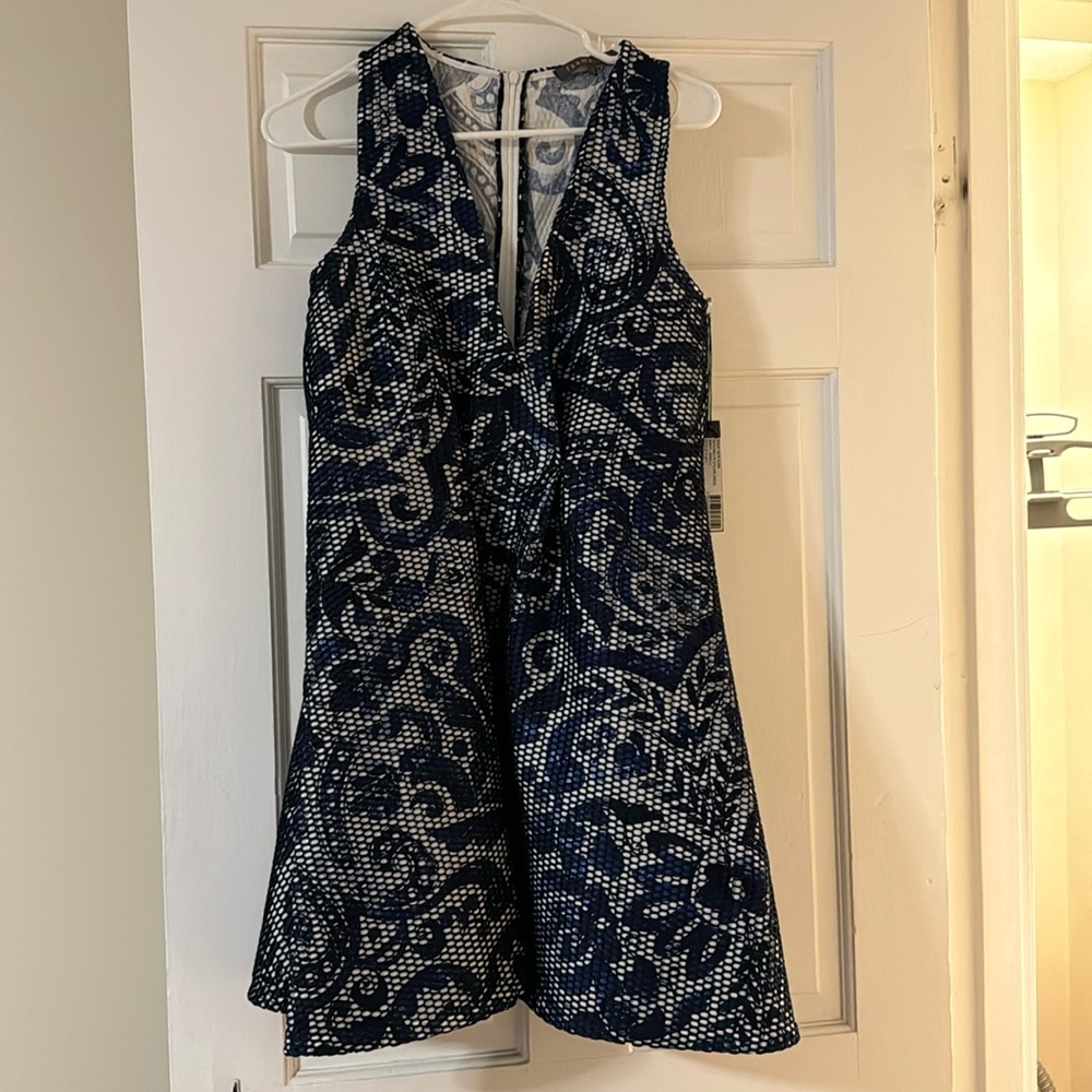 Blue dress
